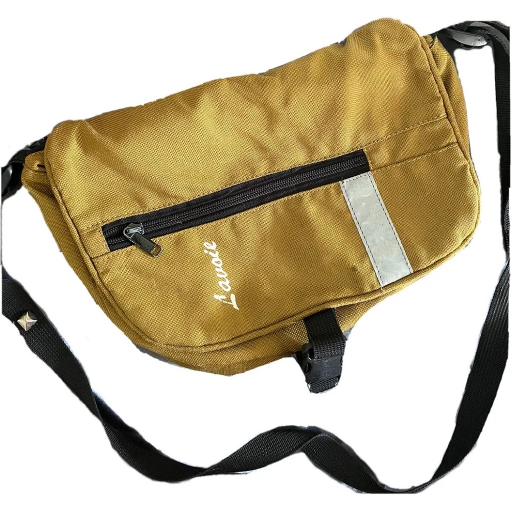 🔥5/$20🔥 LAVOIE Crossbody Bag Turmeric Purse Nylon.